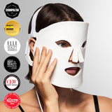GLOW-PREMIUM LED MASKE FÜR STRAHLENDE HAUT + KOSTENLOSE MAKEUP-TASCHE