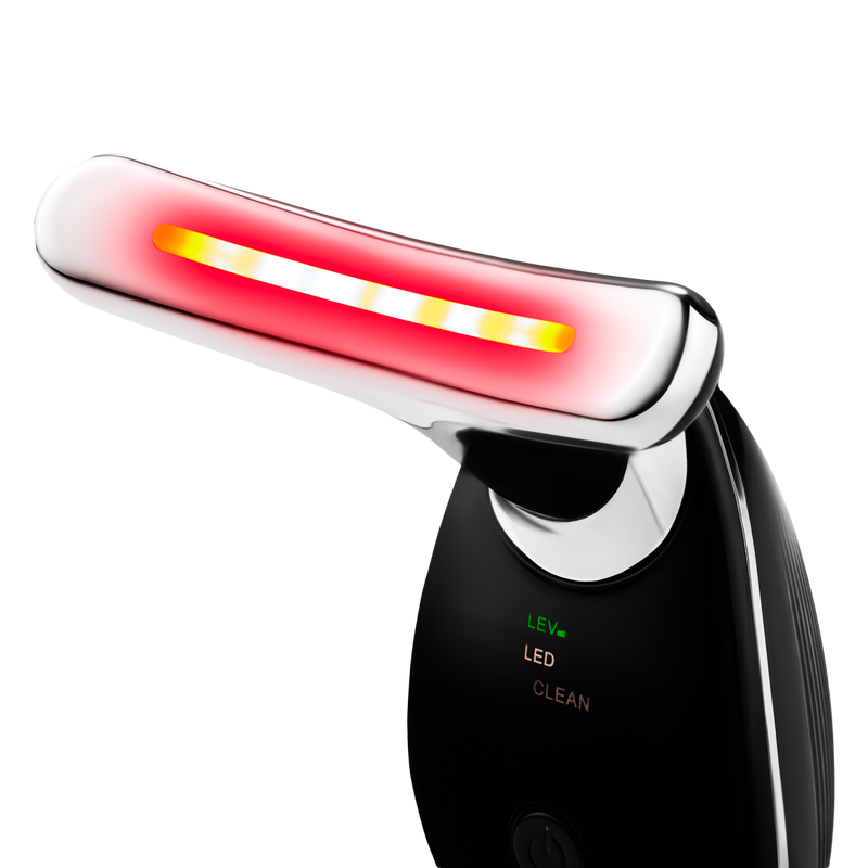 AgeDefy - Innovativer LED Gesichtsstraffer für frisches Strahlen + Gratis Jade Roller