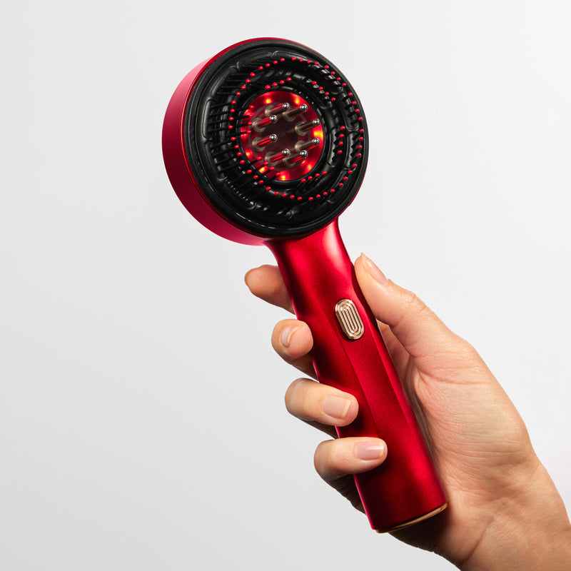 HaarVital - Innovative Haarbürste für gesundes Haar + Gratis Make-up-Bag